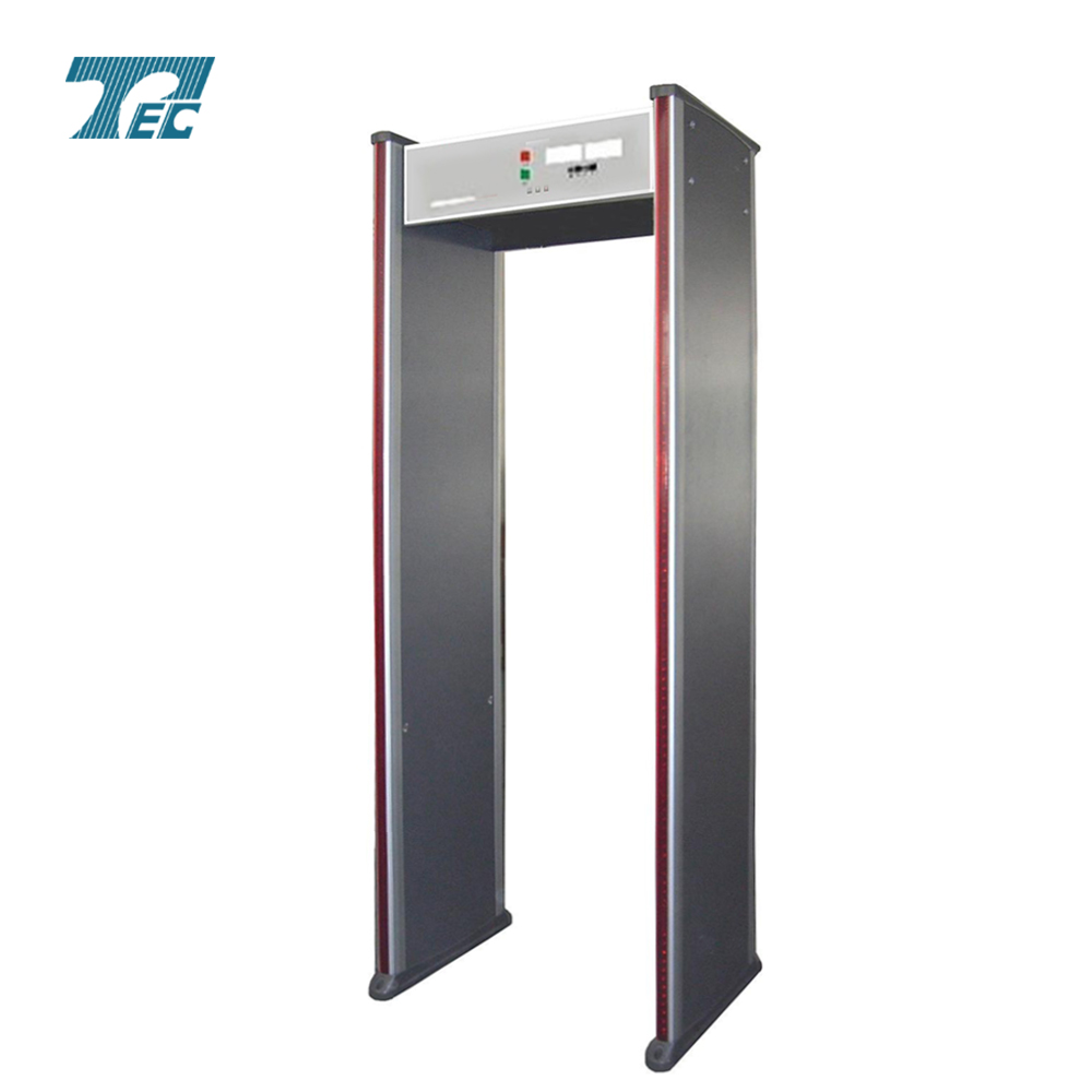6 zones walk through metal detector TEC-300