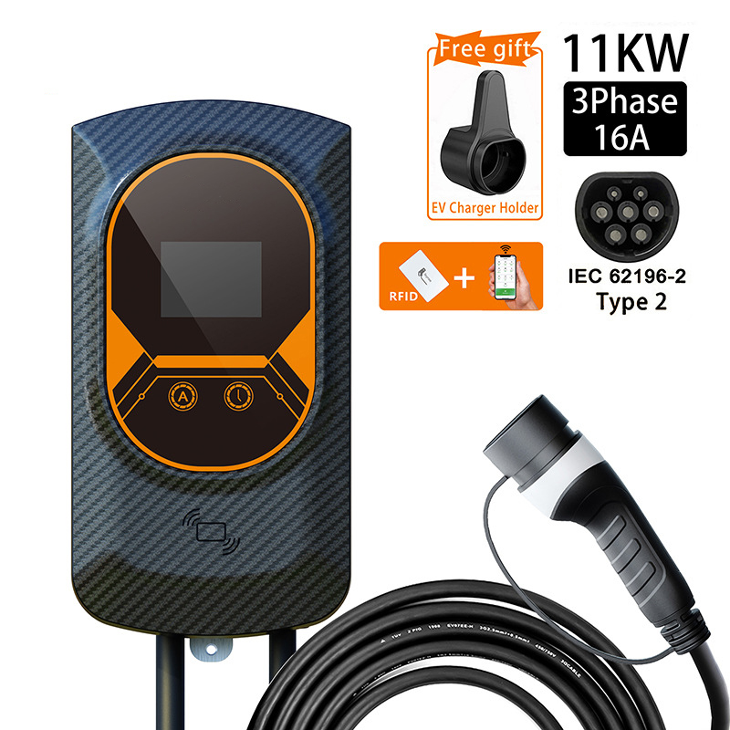 European standard household portable 11KW electric vehicle charging pile