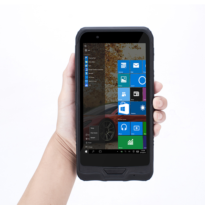 Windows10 handheld UHF RFID mobile terminal CPUX5-Z8350